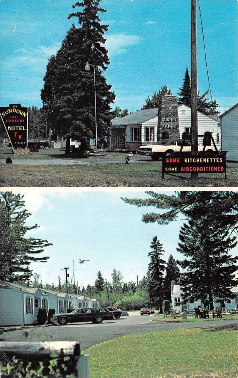Sundown Motel - Vintage Postcard (newer photo)